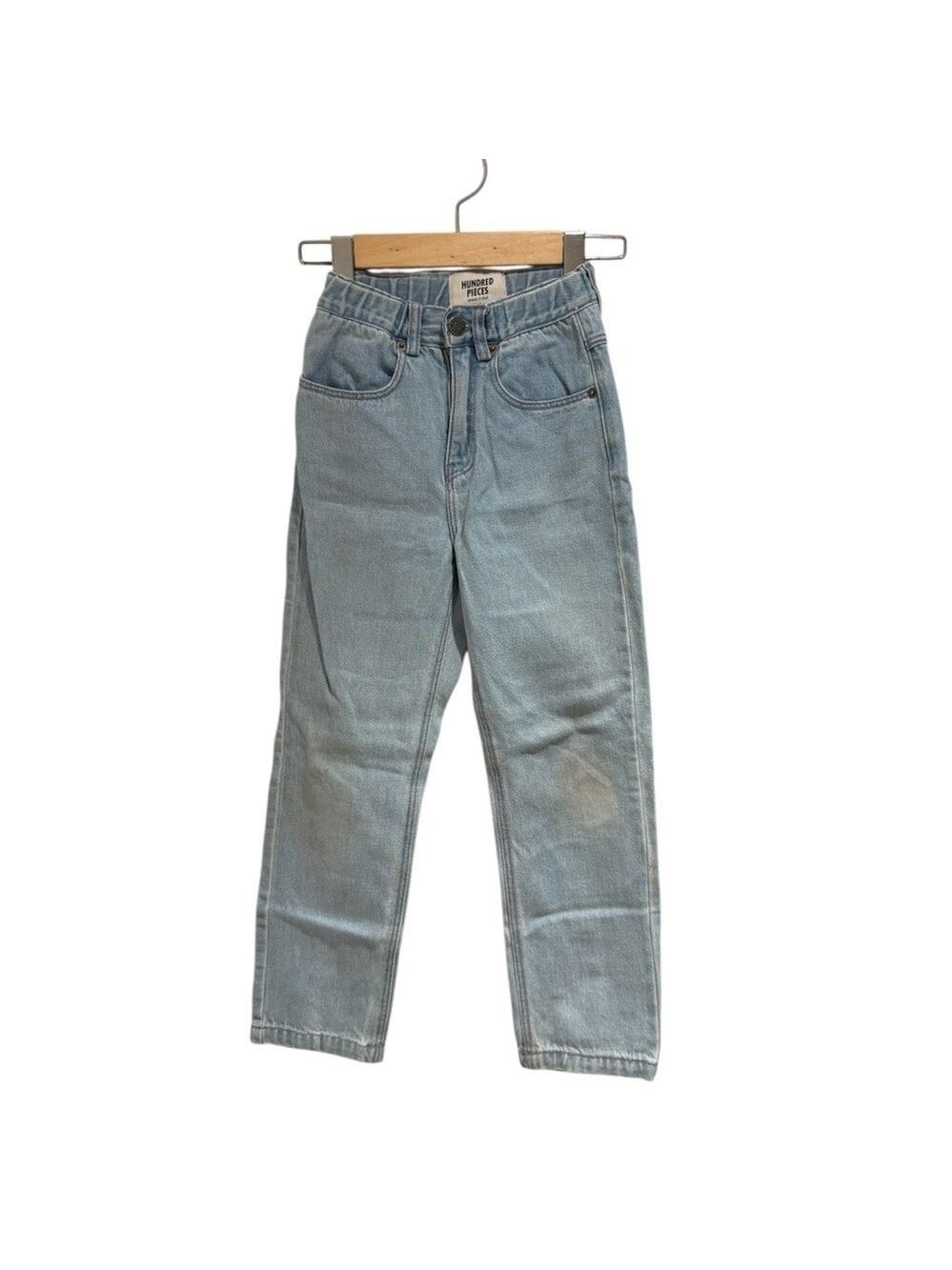 HUNDRED PIECES light blue designer denim jeans - size 8